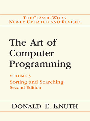 cover image of The Art of Computer Programming